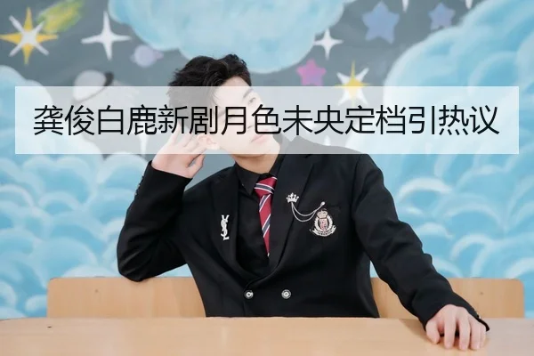 龚俊白鹿新剧月色未央定档引热议
